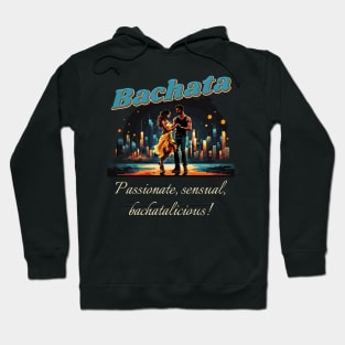 Sensual Bachata Dance Couple Dancing Hoodie